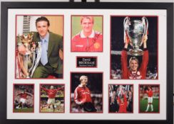 David Beckham Original Signed Presentation