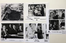 Jeremy Irons, Dustin Hoffman, Emma Thompson, Kevin Spacey & Woody Allen Signed Studio Photos