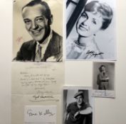 Donald O'Connor, Gene Kelly, Debbie Reynolds, Fred Astaire & Cyd Charisse Signatures