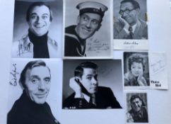 Stanley Holloway, Thora Hird, Arthur Askey, Stanley Baxter, Eric Sykes & More Signatures