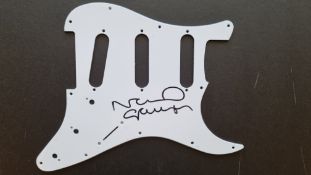 Noel Gallagher Signed Guitar Scratch Plate