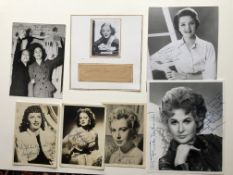 Barbara Stanwyck, Margaret Swann, Deborah Kerr, Gloria Swanson & More Signatures