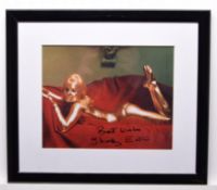 Shirley Eaton Original Signed Presentation