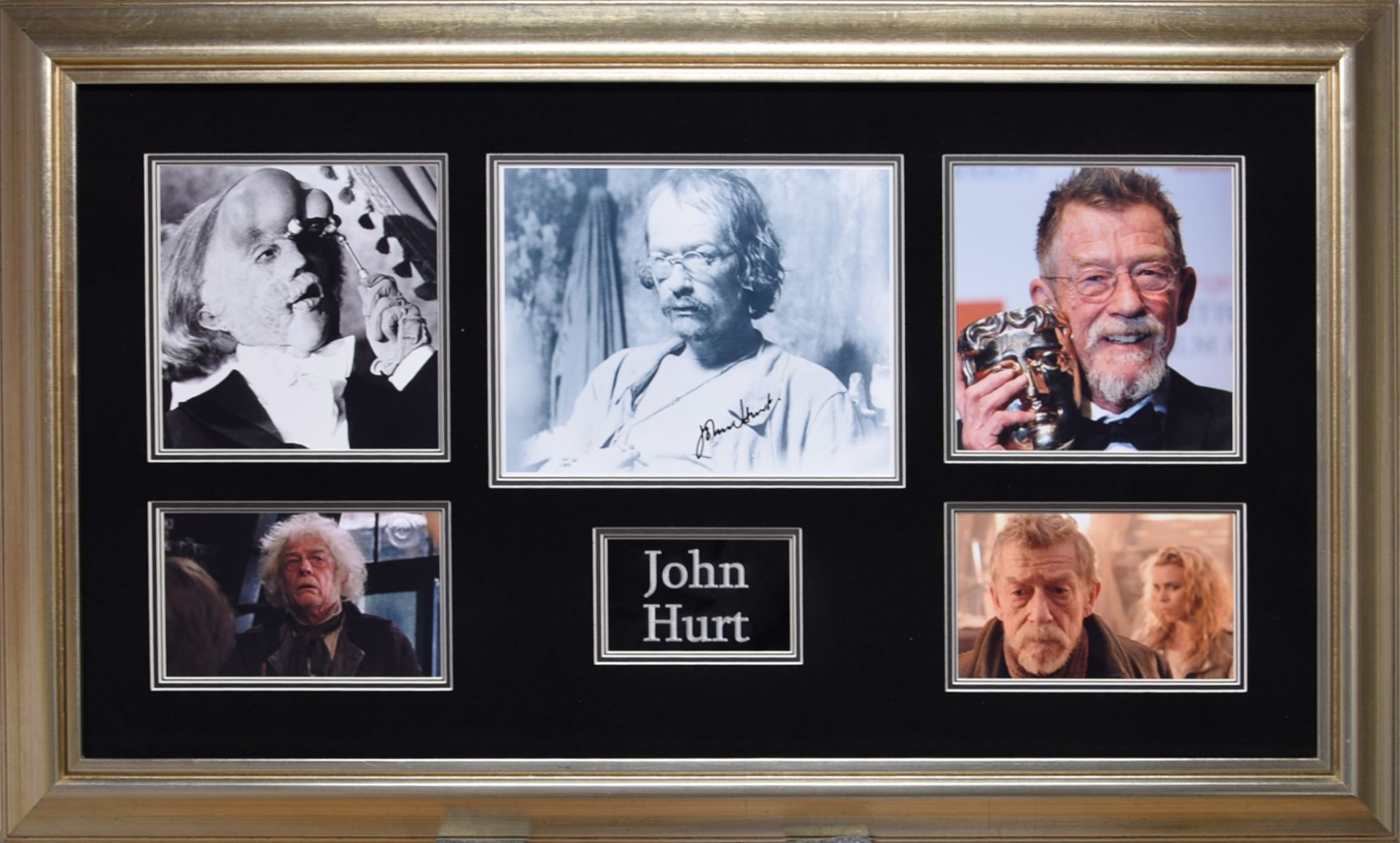 John Hurt Original Signature Presentation