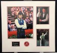 Jimmy White Original Signed Presentation