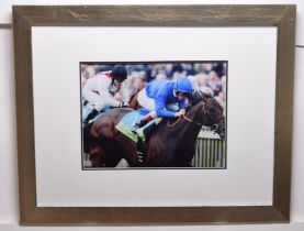 Frankie Dettori Original Signed Presentation