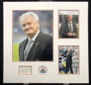 Bobby Robson Original Signed Presentation