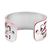 New! Designer Inspired-Vine Pattern Cuff Bangle