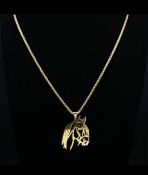 New! Stylish Horse Head Pendant