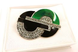 Art Deco Sterling Silver Brooch