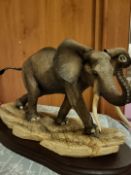 Ceramic Scottish Art Elephant