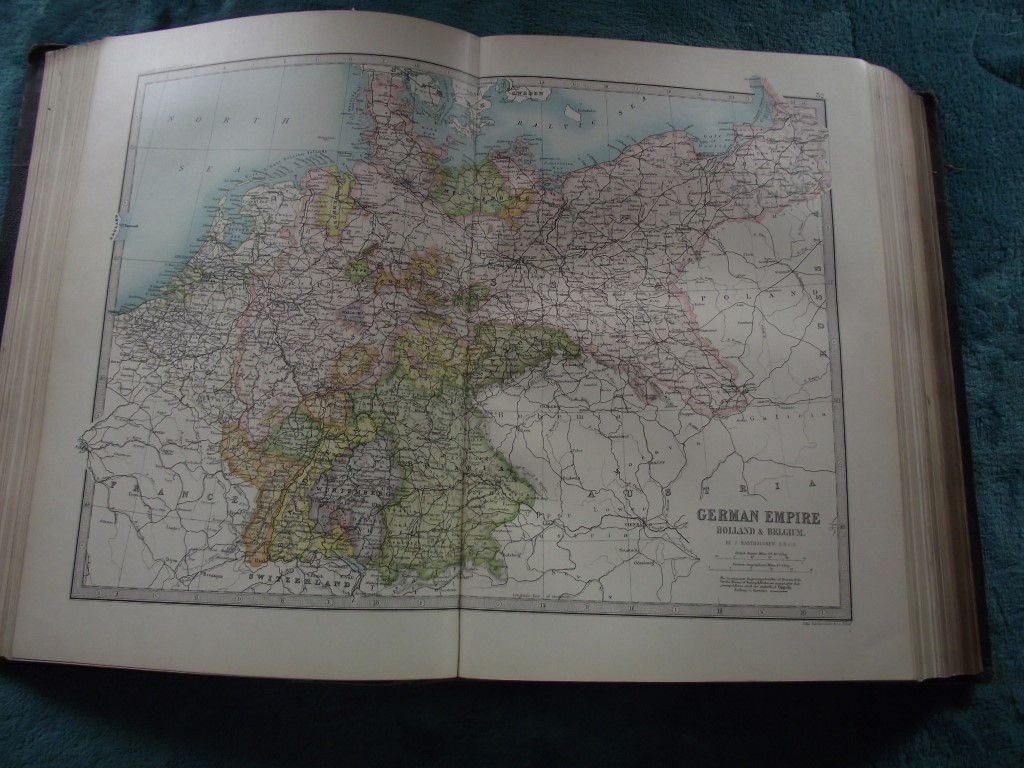 The Library Reference Atlas of The World -John Bartholomew -Macmillan & Co 1890 - Image 11 of 27