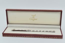 Cartier - Les Must De Cartier - Stylo Silver-Plated Trinity Fountain Pen - 1990
