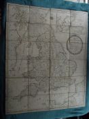 A New Map of The Roads of England and Scotland - Laurie & Whittle - 1794 - With Original Case