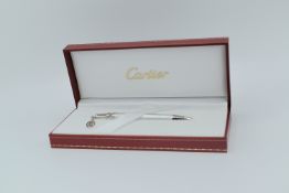 Brand New - Cartier - Limited Charms De Cartier Silver Ballpoint Pen