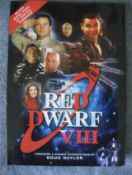 Red Dwarf VIII The Official Book Hardcover 1999- Signed Robert Llewellyn Kryten