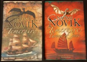 Naomi Novik - Temeraire -and Temeraire: The Throne of Jade - Both 1st/1st UK HB - Voyager