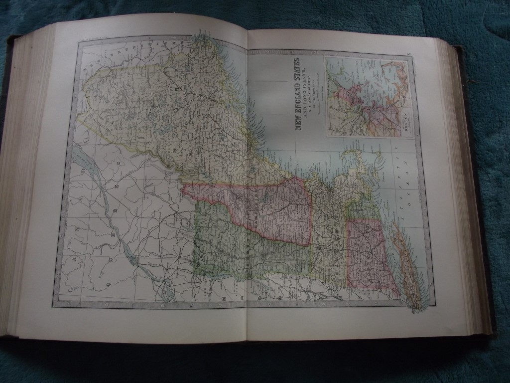 The Library Reference Atlas of The World -John Bartholomew -Macmillan & Co 1890 - Image 16 of 27