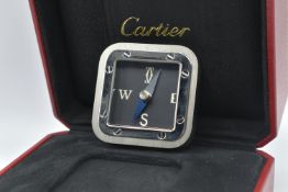 Brand New - Cartier - Extremely Rare - Limited Edition - Santos Palladium Compass With Brass Dia