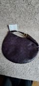 Gucci, Large Glam Hobo Purple Calf Leather Shoulder Bag