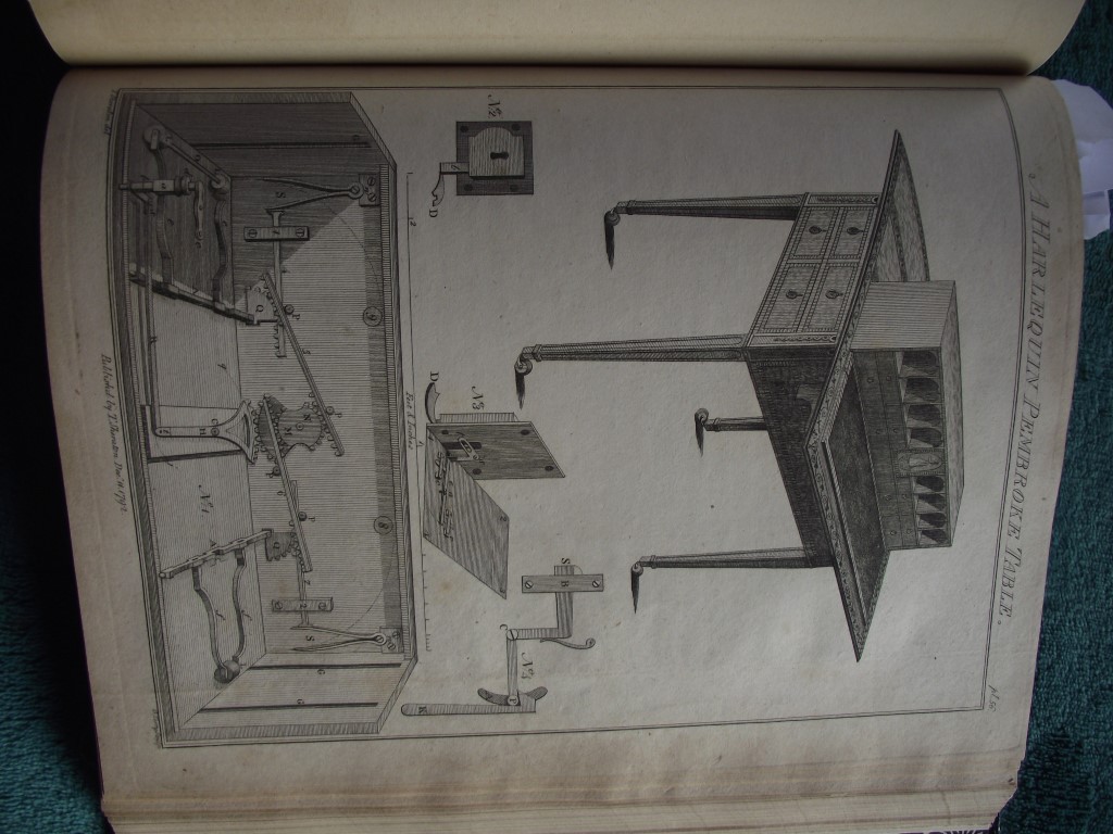 The Cabinet-Maker and Upholsterer's Drawing Book In Three Parts By T. Sheraton - 1791 - Image 14 of 38