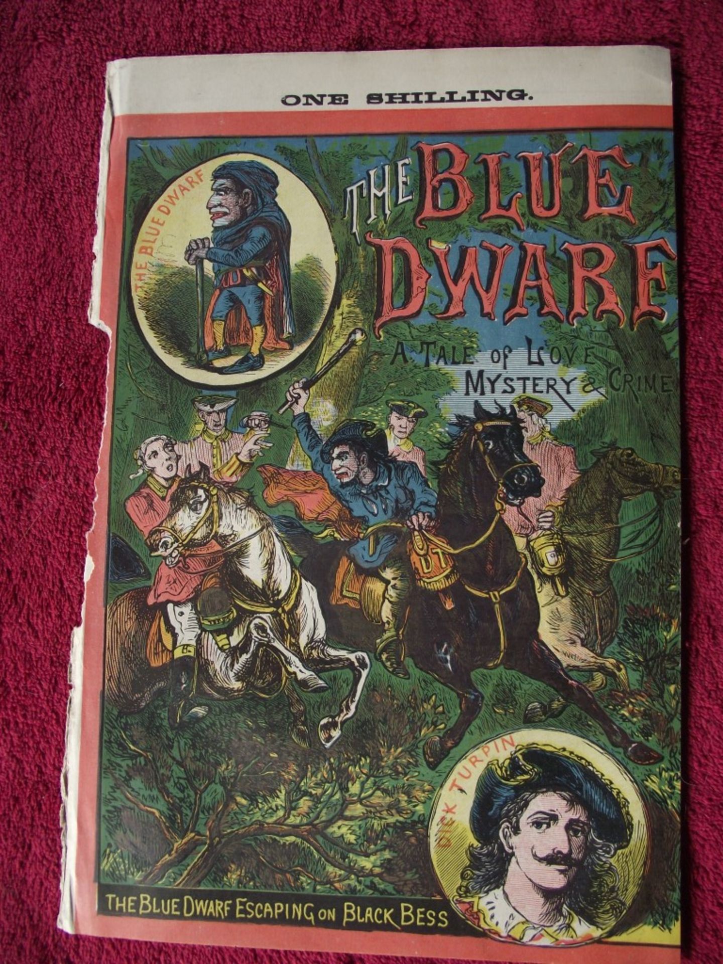 16 x Lithographic Prints From The Blue Dwarf - Percy B. St John - + 14 Prints - Circa 1880's - Image 33 of 39