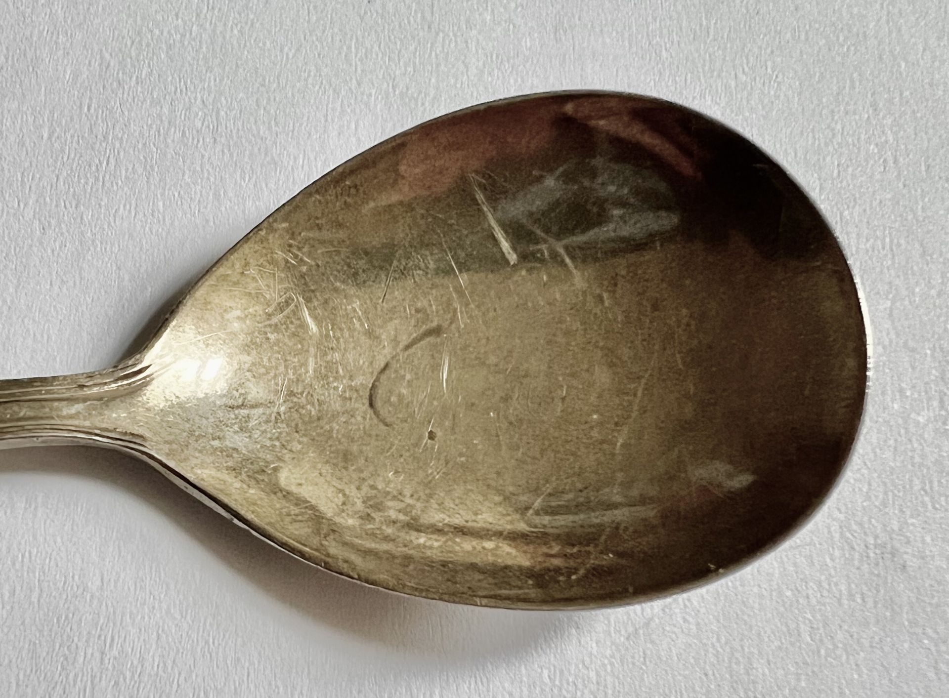 Vintage Solid Sterling Silver Caddy Spoon Sheffield - Image 3 of 6