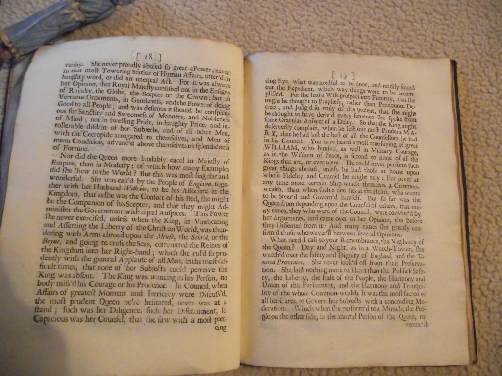 A Collection of The Funeral Orations Pronounc's By Public Authority In Holland - John Dunton 1695 - Image 15 of 38