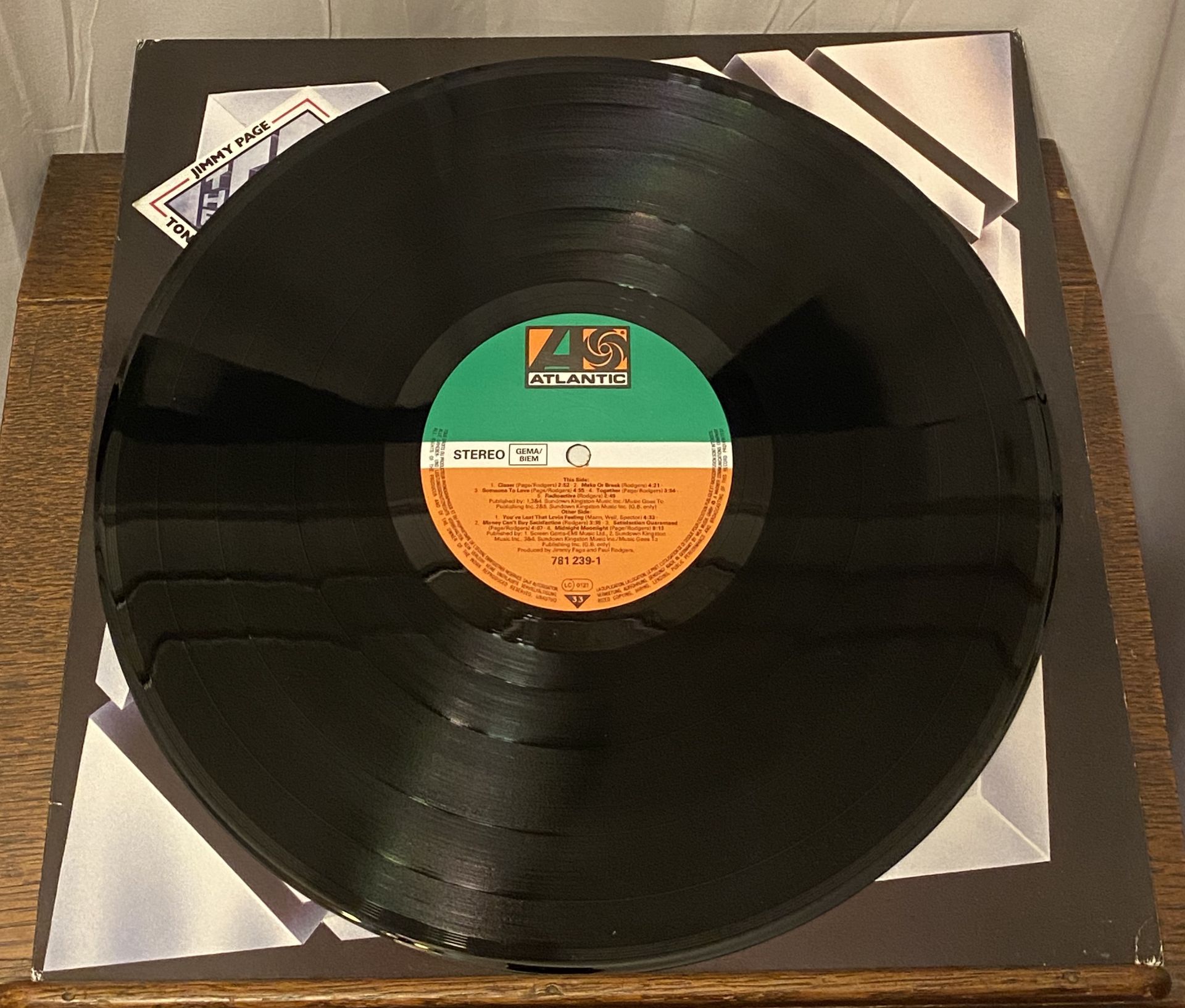 Kim Wilde Signed LP - Alan Partridge LP - The Firm LP. - Image 17 of 20