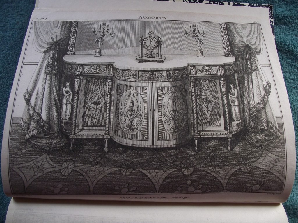 The Cabinet-Maker and Upholsterer's Drawing Book In Three Parts By T. Sheraton - 1791 - Image 25 of 38
