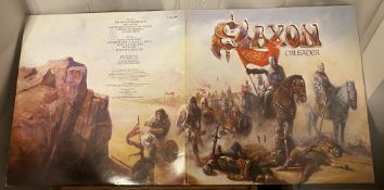 3 x Saxon LP’s - Crusader - Strong Arm Metal - Destiny