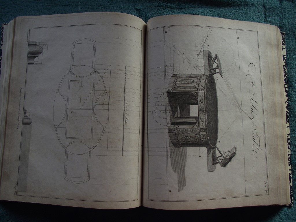 The Cabinet-Maker and Upholsterer's Drawing Book In Three Parts By T. Sheraton - 1791 - Image 33 of 38