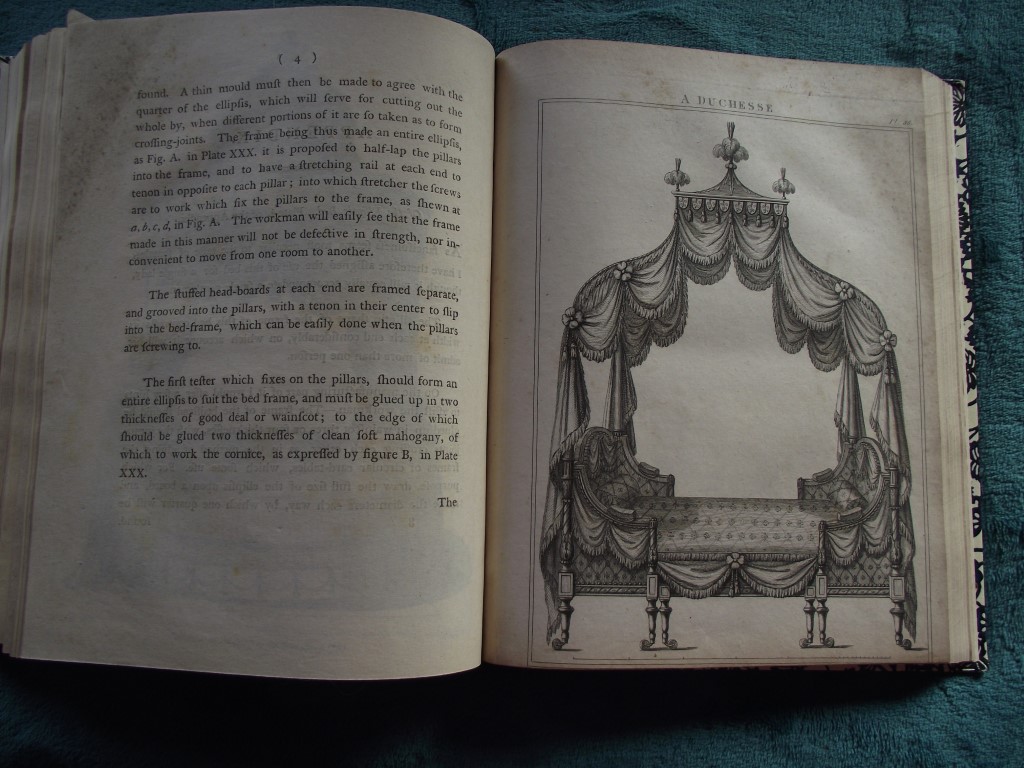 The Cabinet-Maker and Upholsterer's Drawing Book In Three Parts By T. Sheraton - 1791 - Image 38 of 38