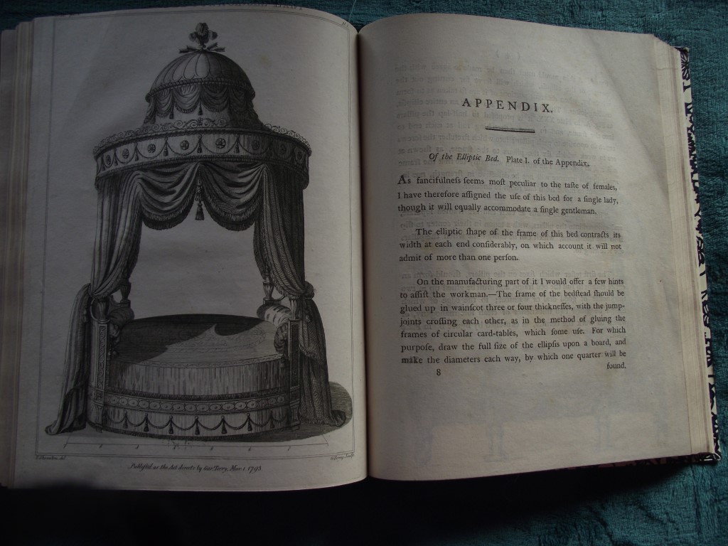 The Cabinet-Maker and Upholsterer's Drawing Book In Three Parts By T. Sheraton - 1791 - Image 26 of 38