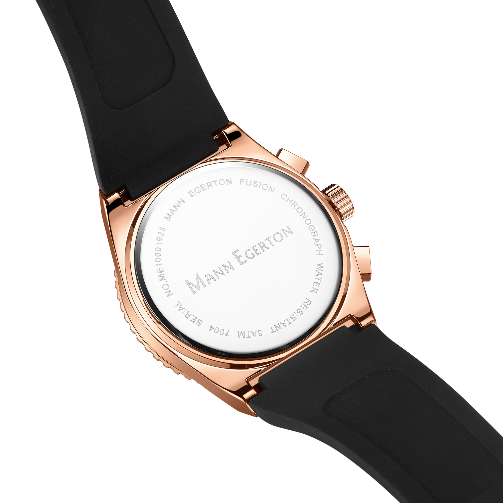 Mann Egerton Hand Assembled Fusion Rose Watch - Free Delivery & 5 Year Warranty - Image 3 of 5