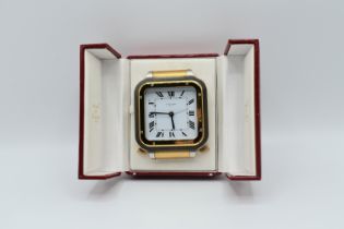 Cartier - Vintage - Cartier Santos Desk Top Alarm Clock - 1990