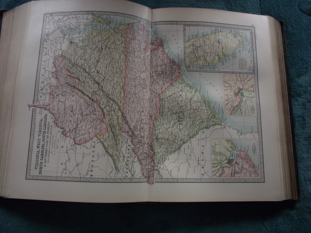 The Library Reference Atlas of The World -John Bartholomew -Macmillan & Co 1890 - Image 18 of 27