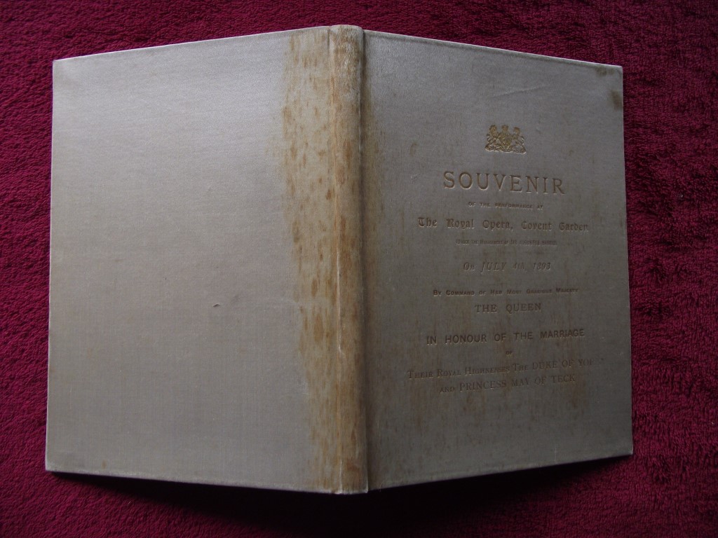 Souvenir of The Performance At The Royal Opera, Covent - July 4th, 1893 - Image 3 of 20