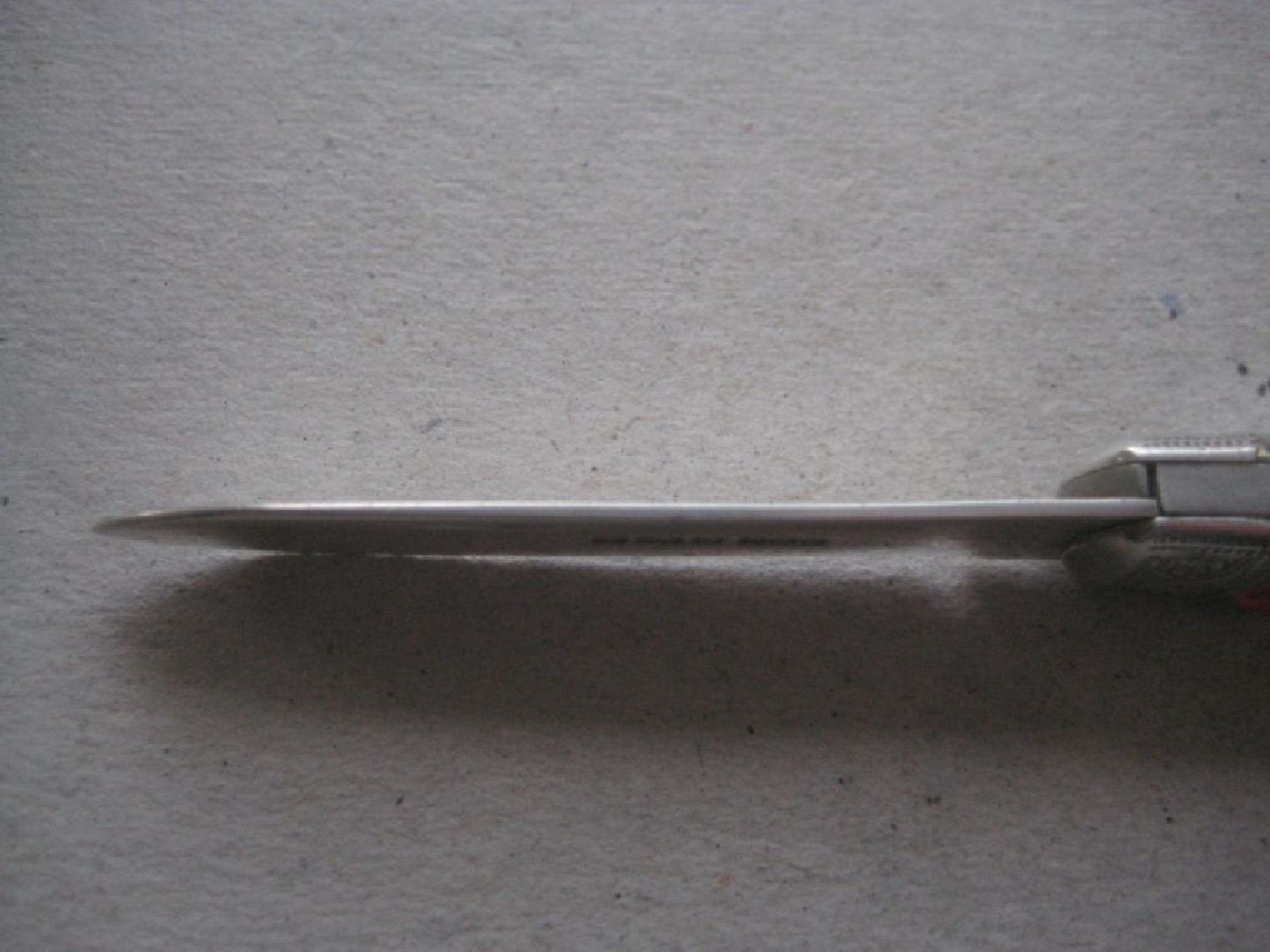 Rare Edwardian Mother of Hafted Silver Bladed Folding Fruit Knife - Image 9 of 12