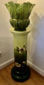 Exceptional Quality Scarce Jardiniere and Stand Art Nouveau C1890
