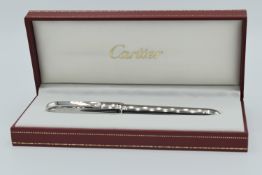 Brand New - Louis Cartier Pen - Limited Platinum Plated Dandy Fountain Pen – 1990