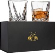 Pallet of Twist Whiskey Glass Set