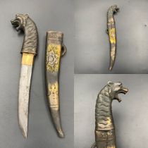 Wonderful Antique Beautiful Handmade Tiger Steel Knife, Rare Handmade Knife