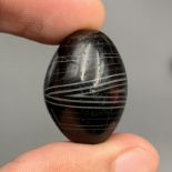 Authentic Ancient Indo Tibetan Suleimani Agate Bead, Suleimani Agate Bead