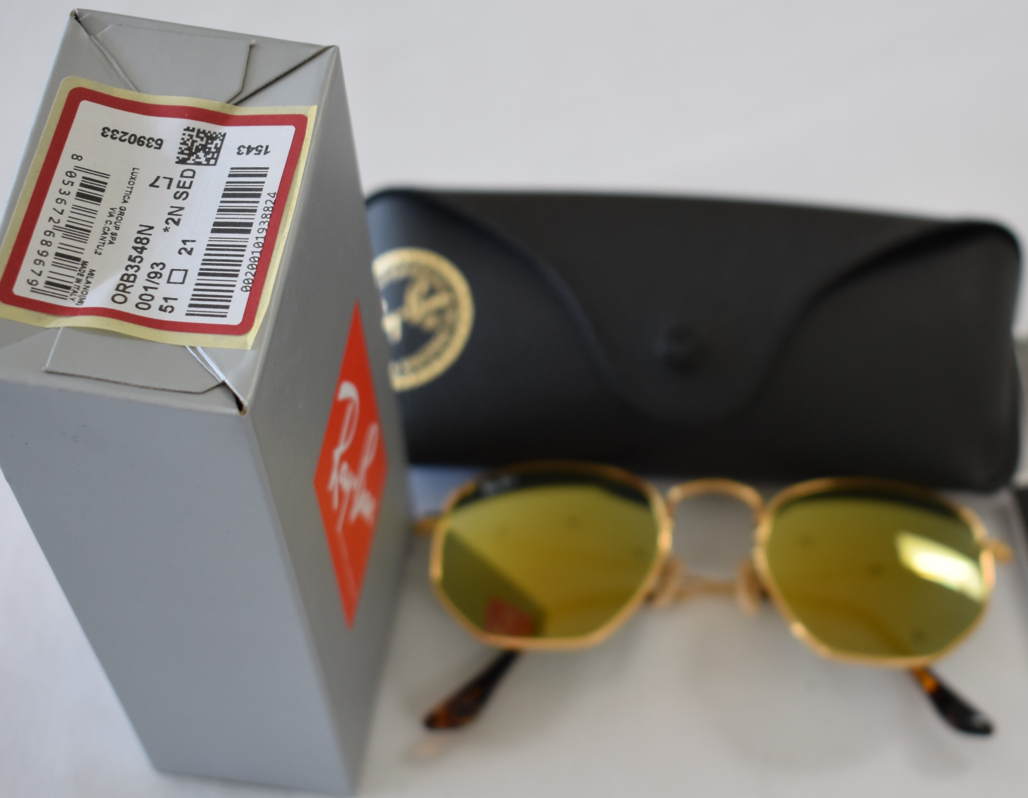 Ray Ban Sunglasses ORB3548N 001/93 *2N