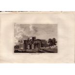 Lanercost Priory Cumbria F. Grose Antique 1783 Copper Engraving.