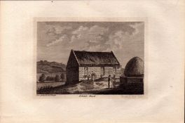 Eskdale Church Boot Cumbria F. Grose Antique 1785 Copper Engraving.