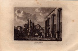 St Botolph’s Priory Essex F. Grose Antique 1783 Copper Engraving-2