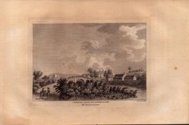 Thirlwall Castle Northumberland F. Grose 1783 Antique Copper Engraving.