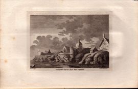 Collegiate Church Holyhead Anglesey F. Grose 1783 Copper Engraving-2